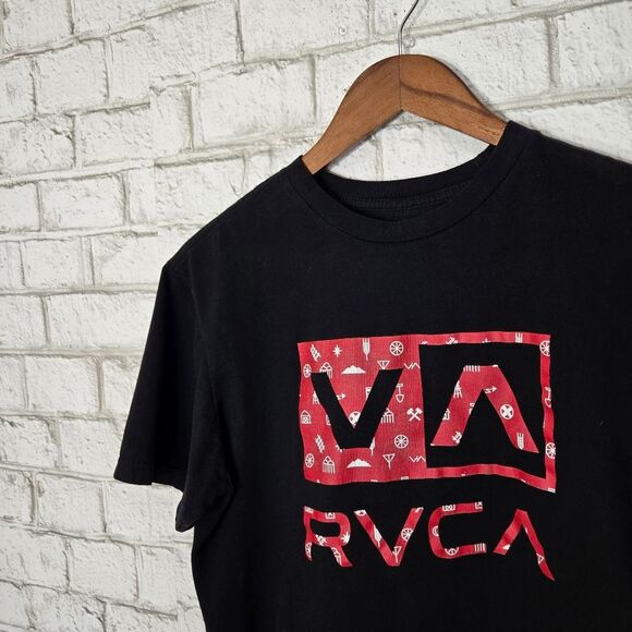 RVCA black graphic tee - Picture 3 of 11